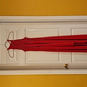 Michael Kors red evening dress, med